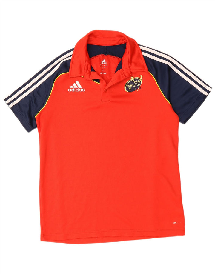 ADIDAS Munster Rugby Graphic polo majica srednje crvene boje