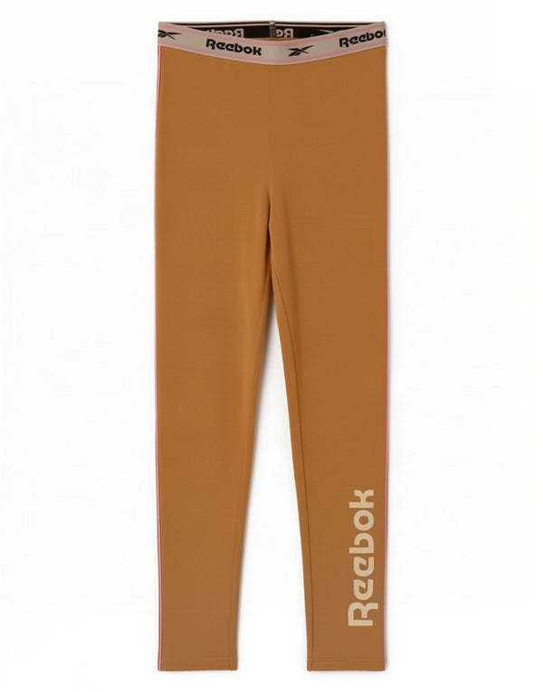 Reebok Tajice za djevojčice Graphic 8-9 Years Bež poliester u boji