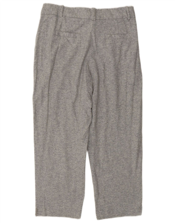 MASSIMO DUTTI Ženske skraćene hlače s klinovima EU 42 Large W32 L25 sive