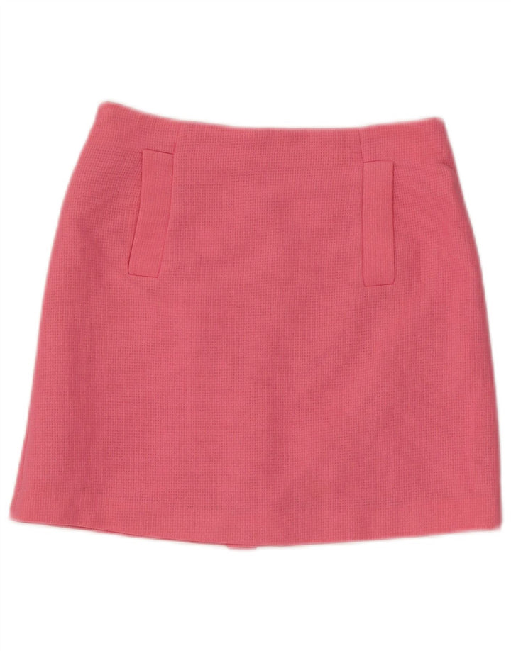Zara ženska mini suknja XS W24 ružičasti poliester