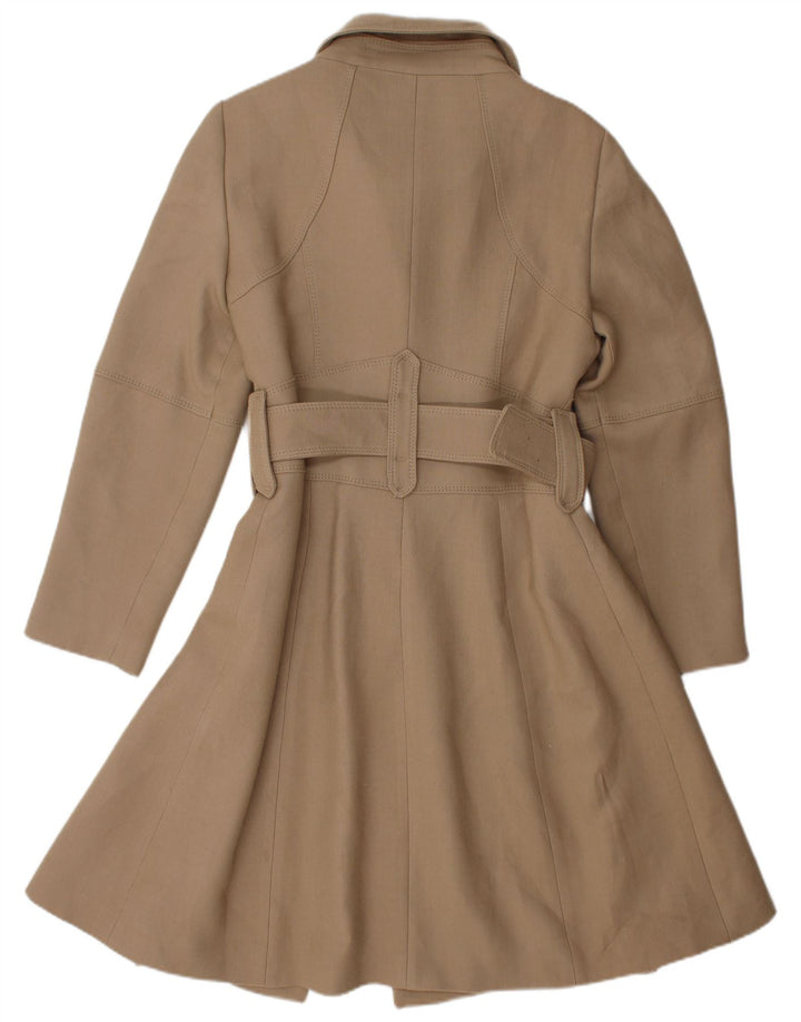 Zara ženski kaput UK 14 Large Beige Wool