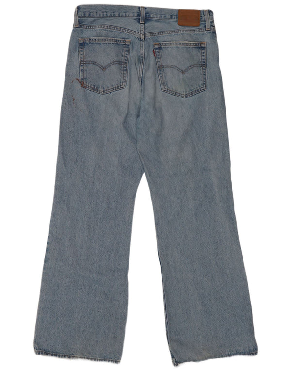 Levi's ženske traperice s otkinutim čizmama W29 L33, plavi pamuk