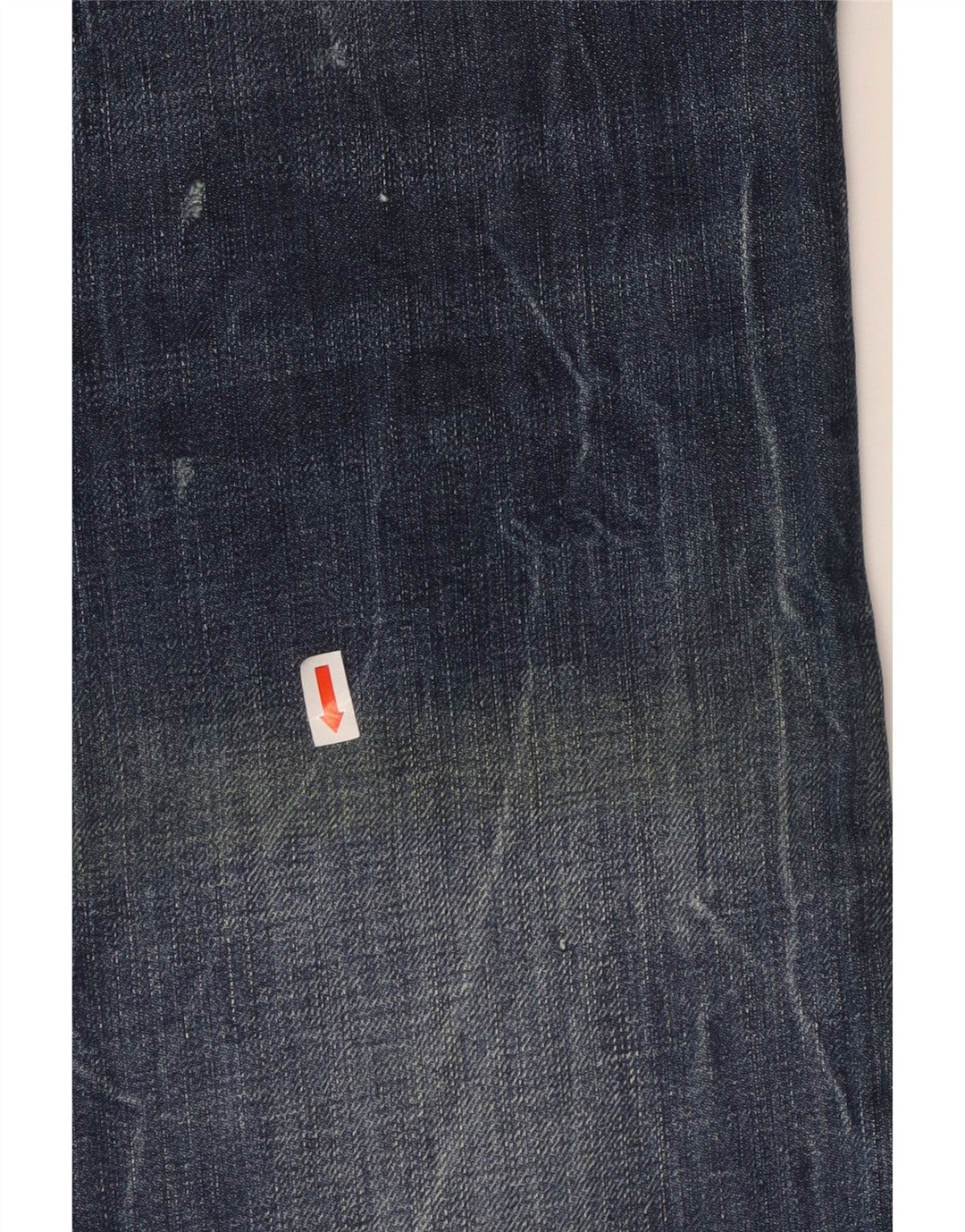 ENERGIE Muške ravne traperice W32 L34 Plavi pamuk