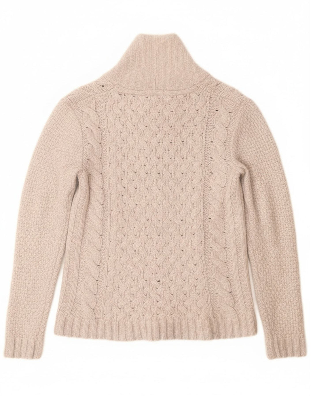 Woolrich muški kardigan džemper srednje sive boje od vune