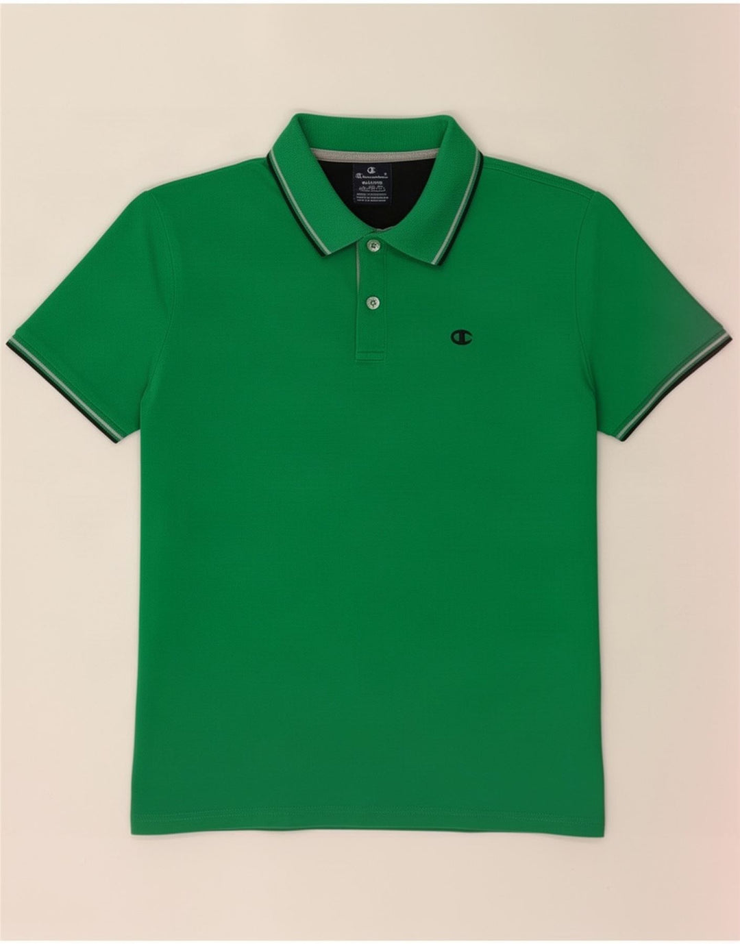 Champion muška polo majica Srednje zeleni pamuk