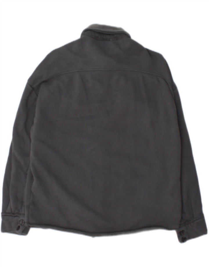 Dkny ženska gornja majica prekomjerne košulje UK 2 2XS sivi pamuk
