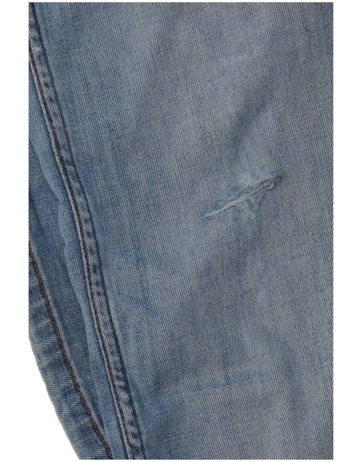 WRANGLER Muške Texas Straight Jeans W32 L30 Plavi pamuk