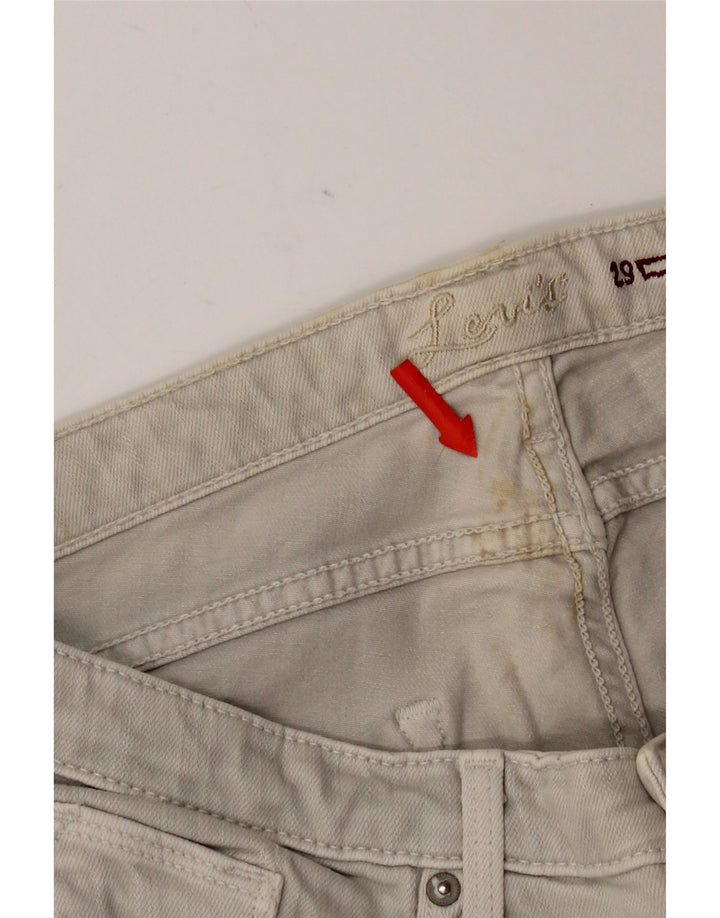 Levi's ženske uske traperice W29 L34 sivi pamuk