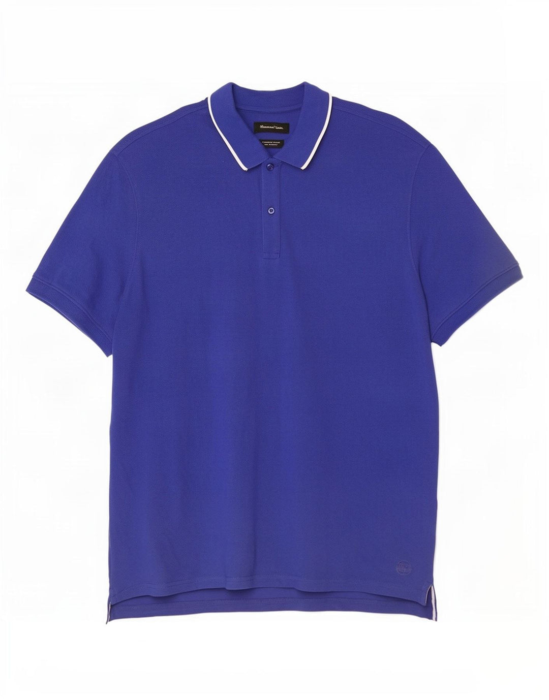 Massimo Dutti muška polo majica 2XL plavi pamuk