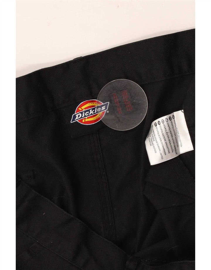 Dickies muške ravne kargo hlače W38 L31 crni poliester
