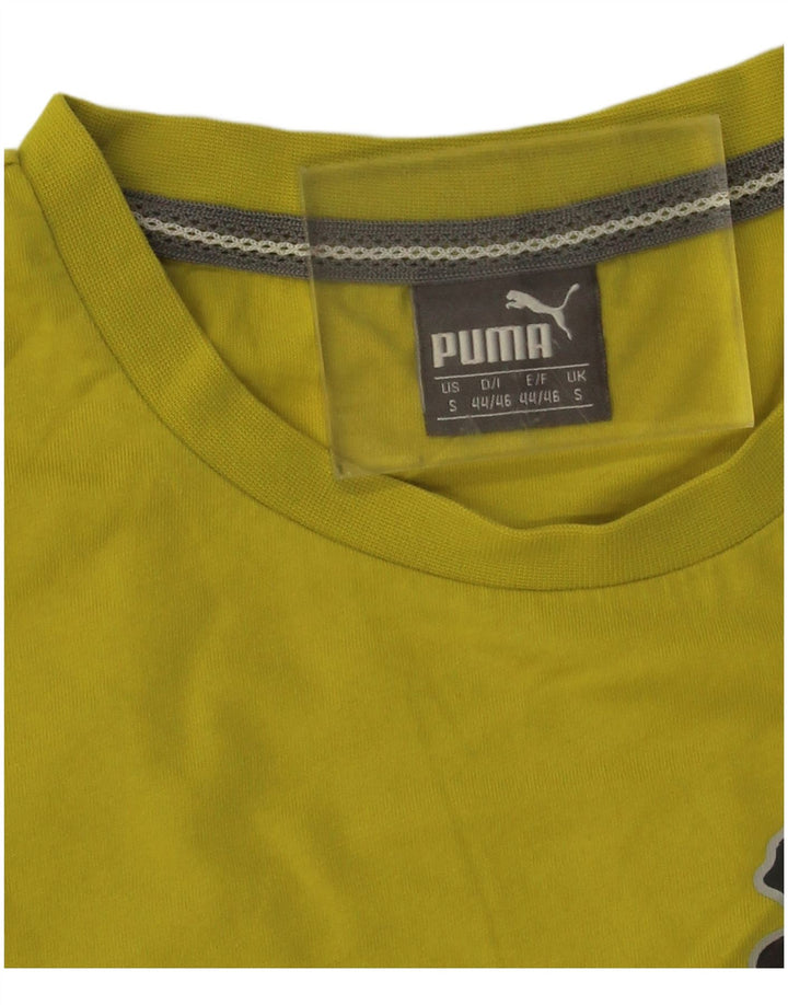 Puma muška majica s grafičkim motivima, mala žuta