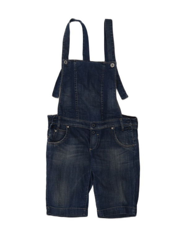 Meltin' Pot Ženske kratke traper hlače Dungarees W31 srednje tamnoplavi pamuk