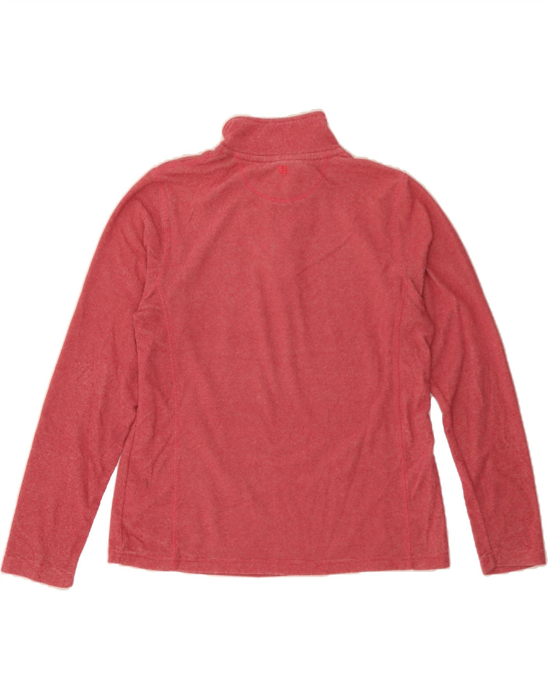 MOUNTAIN WAREHOUSE Womens Zip Neck Fleece Jumper UK 16 Large Red Polyester Vintage Mountain Warehouse and Second-Hand Mountain Warehouse from Messina Hembry 