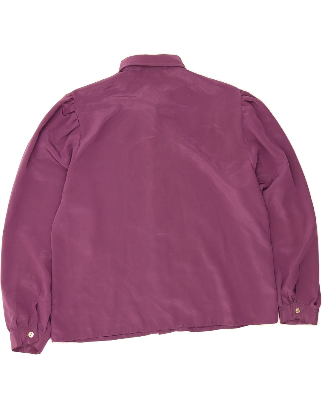 VINTAGE Womens Shirt Blouse IT 48 XL Purple Polyester Vintage Vintage and Second-Hand Vintage from Messina Hembry 