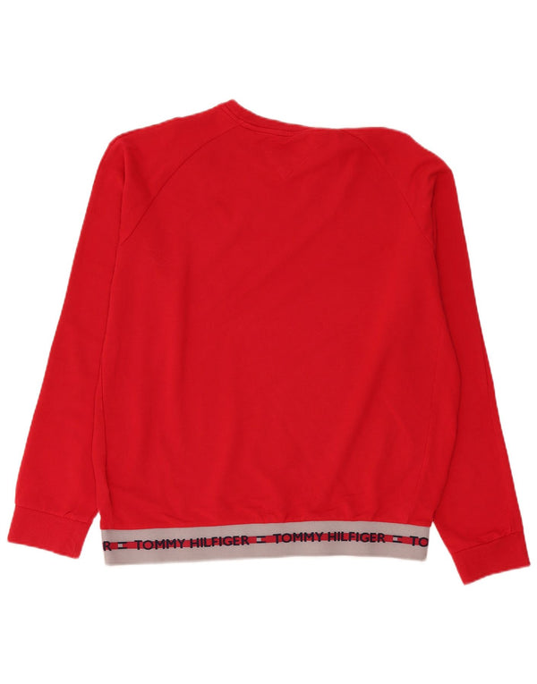 Tommy Hilfiger muška majica s motivima XL, crveni pamuk