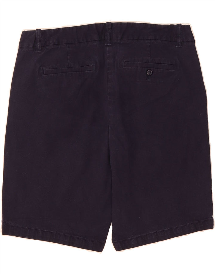J. CREW Womens Bermuda Bermuda Shorts US 6 Medium W30  Navy Blue Cotton Vintage J. Crew and Second-Hand J. Crew from Messina Hembry 