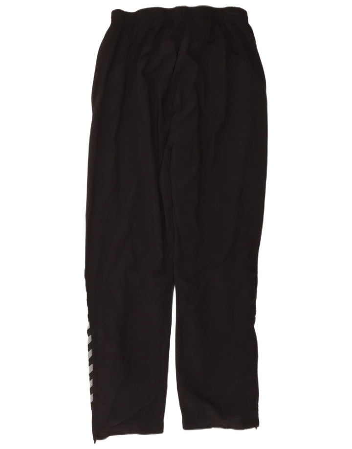 Hummel muške trenirke s grafičkim motivima 2XL crne sportske poliesterske hlače