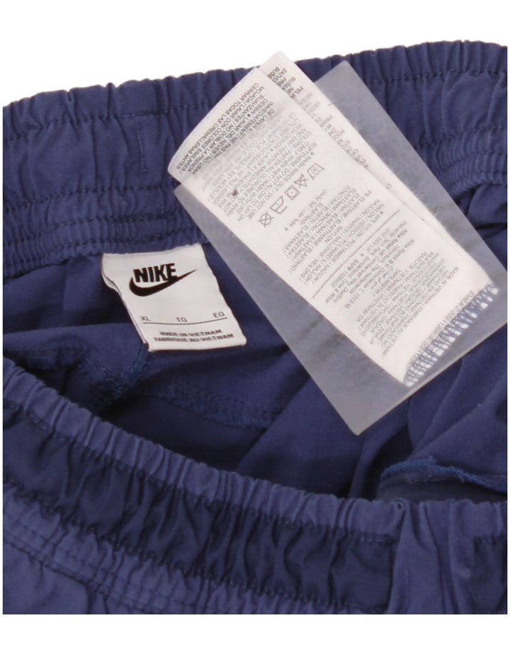 NIKE muške Air Max Graphic Trenirke Hlače Joggers XL tamnoplavi najlon