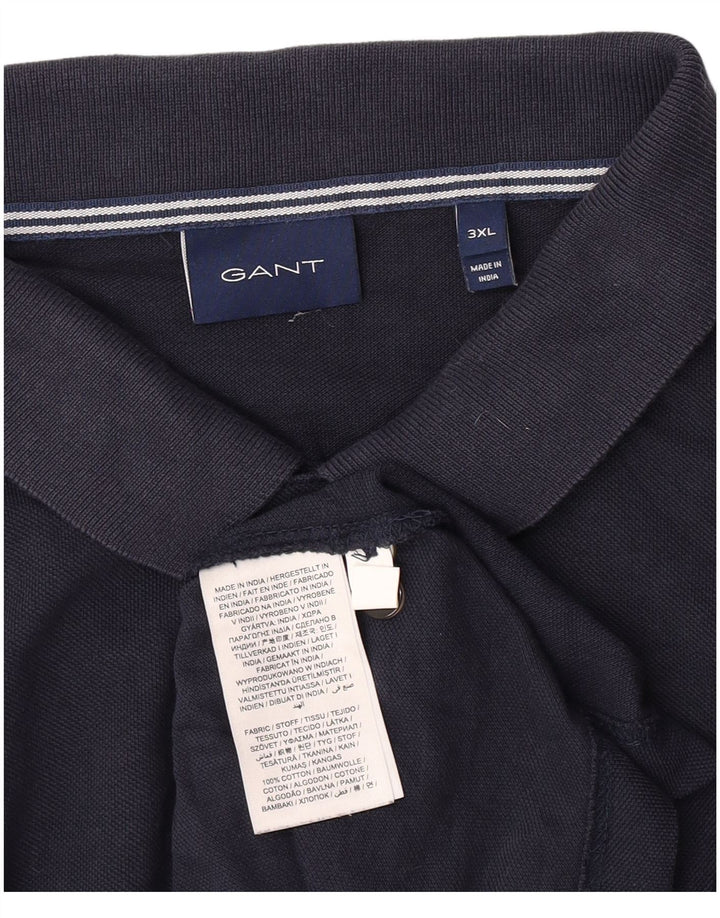 Gant muška polo majica 3XL tamnoplavi pamuk