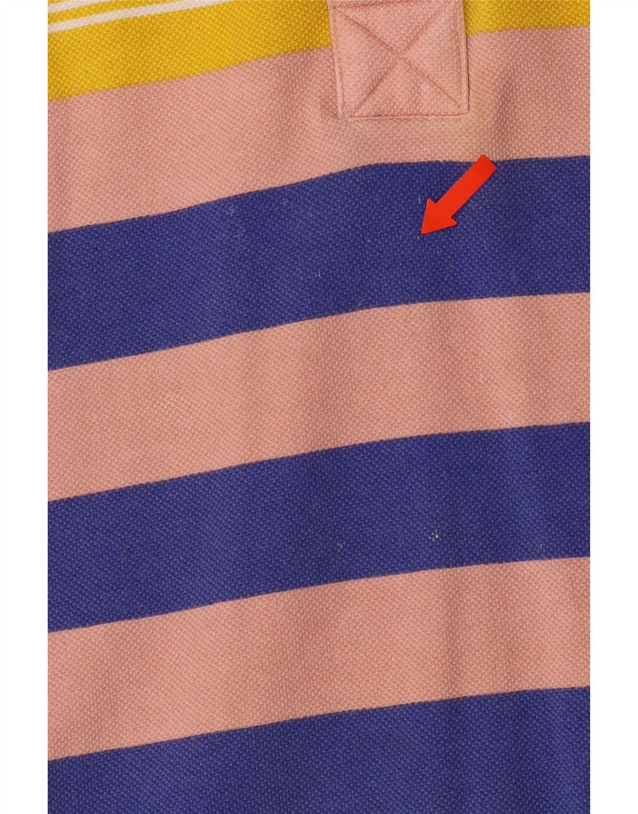 CREW CLOTHING Ženska majica s kratkim rukavima UK 16 na velike raznobojne pruge