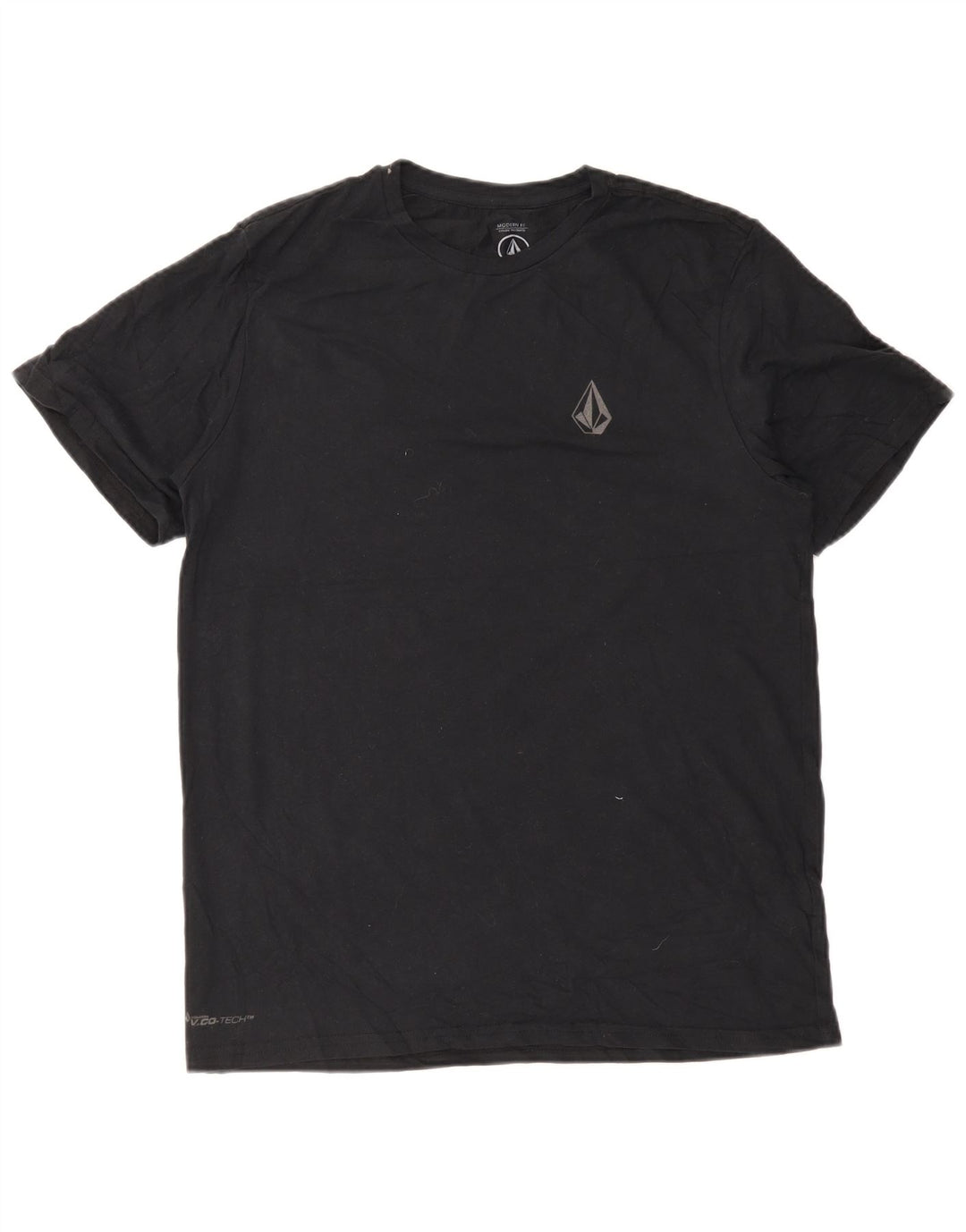 Volcom muška majica kratkih rukava modernog kroja, veliki crni pamuk