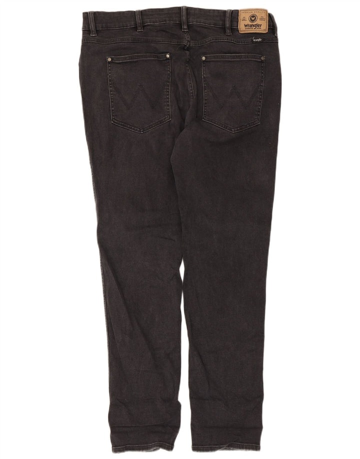 Wrangler muške uske traperice Sid W38 L29 sivi pamuk