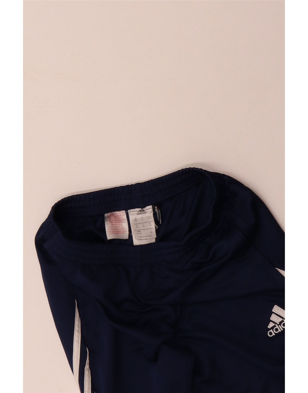 ADIDAS Climalite trenirke za dječake 13-14 godina, plavi poliester