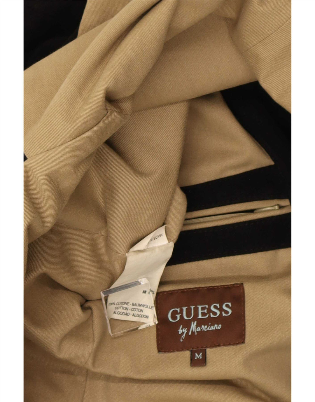 Guess muška pomoćna jakna UK 38 Srednje crni pamuk