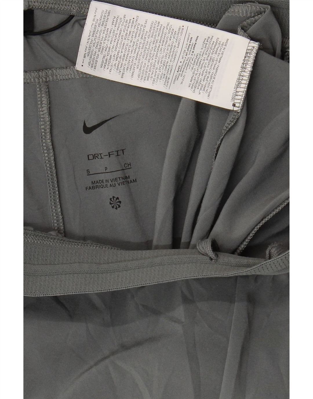 Nike muške Dri Fit sportske kratke hlače male sive boje od poliestera