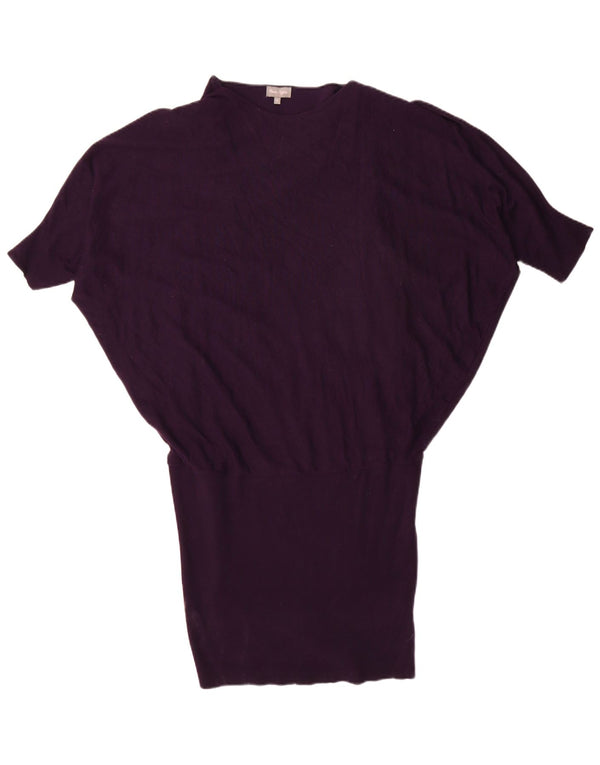 Phase Eight ženska prevelika haljina kratkih rukava UK 12 srednje ljubičasta