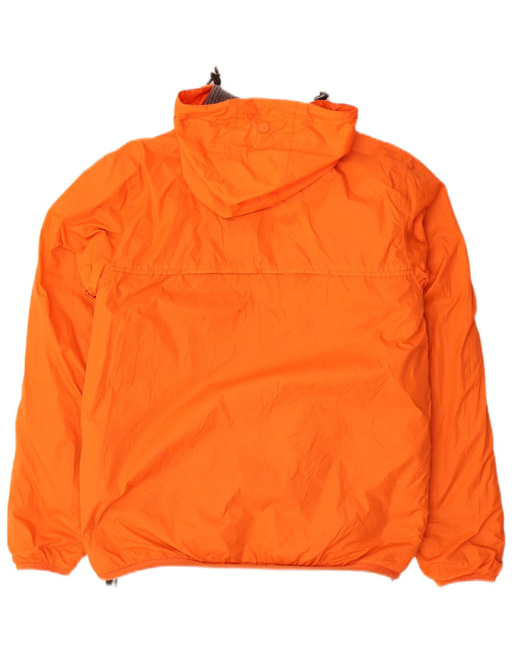 K-WAY Muška jakna s kapuljačom na dvije ruke, UK 36, mali sivi poliamid