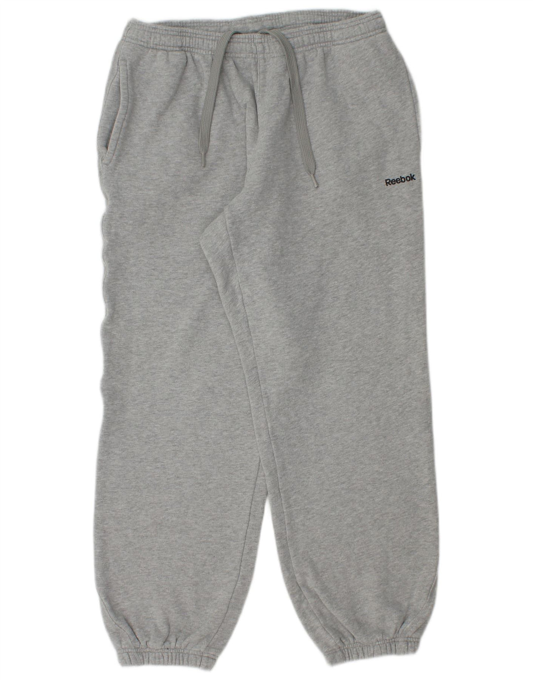 Reebok muške trenirke Hlače Joggers srednje sivi flekasti pamuk