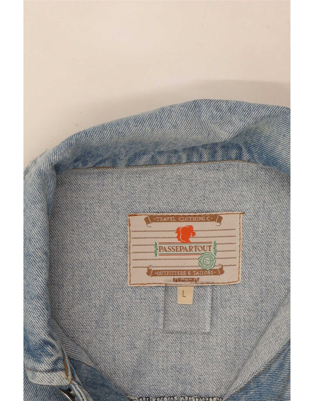 Vintage muška traper jakna UK 40 Large Blue