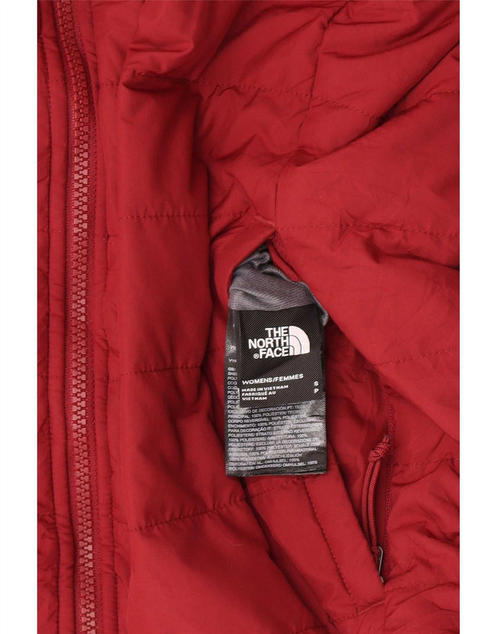 The North Face ženska reverzibilna podstavljena jakna UK10 Mala bordo