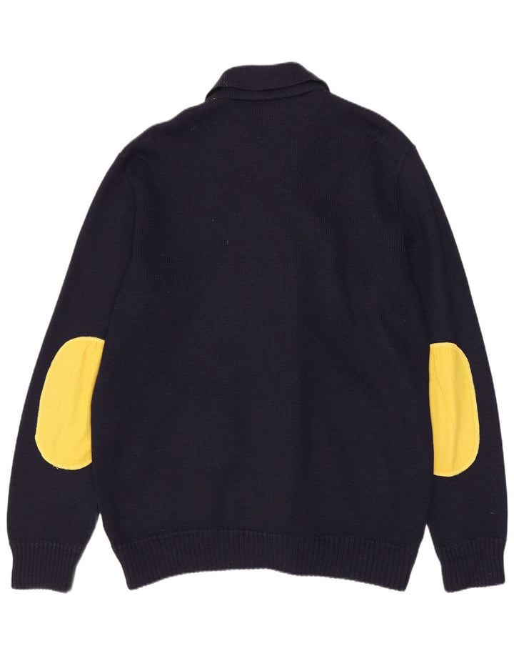 Navigare muški kardigan pulover XL tamnoplava vuna