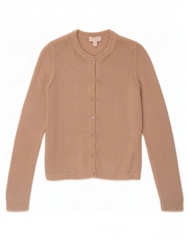 White Label ženski kardigan pulover UK 10 Small Beige Wool
