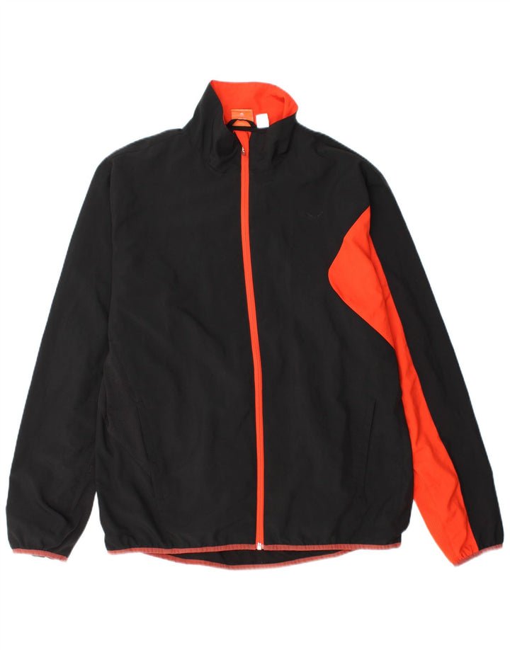 Puma muška gornja jakna trenirke UK 40 Large Black Colourblock poliester
