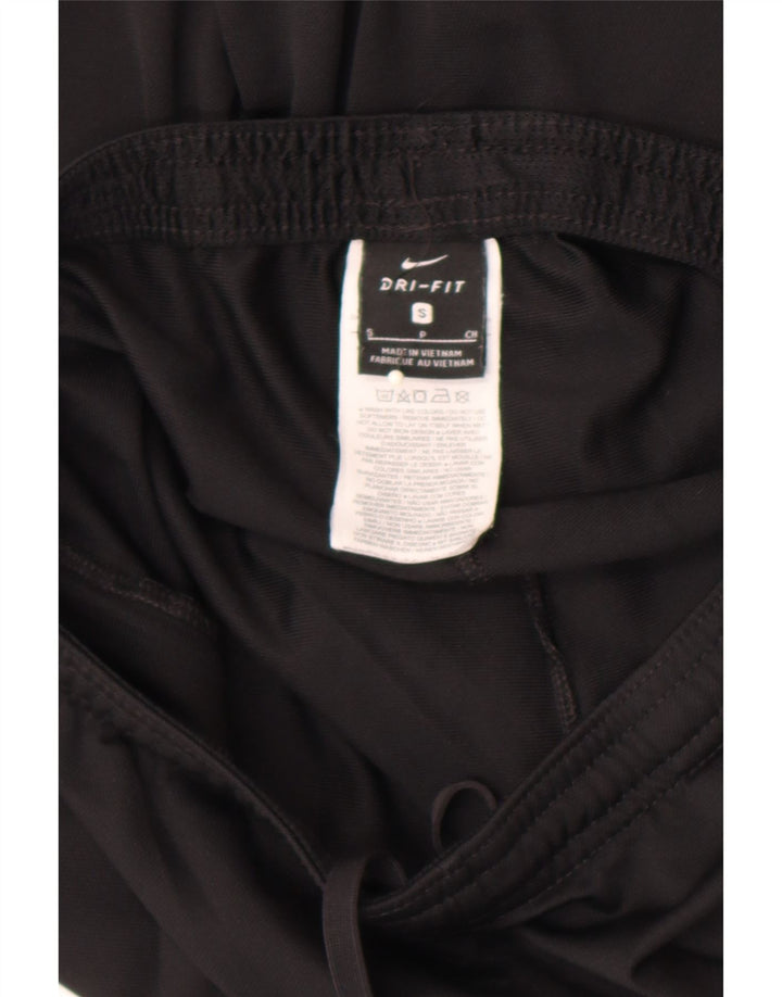 Nike muške Dri Fit hlače za trenirku male crne poliesterske
