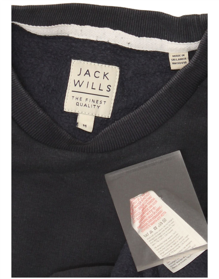 JACK WILLS Muška majica s kratkim rukavima Srednji tamnoplavi pamuk