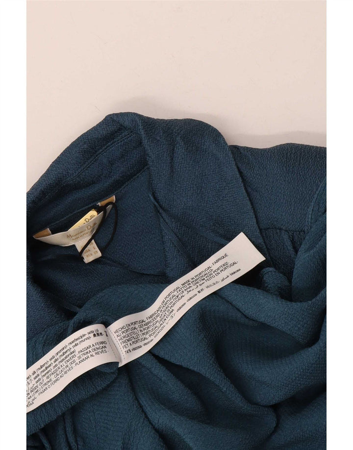 Massimo Dutti ženska maksi haljina EU 38 srednje tamnoplava viskoza