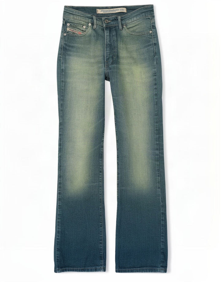 Diesel Ženske Bootcut traperice W27 L32 Plavi pamuk