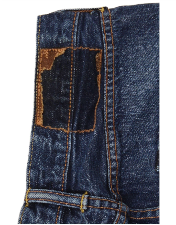 Levi's muške ravne traperice W28 L32 tamnoplavi pamuk