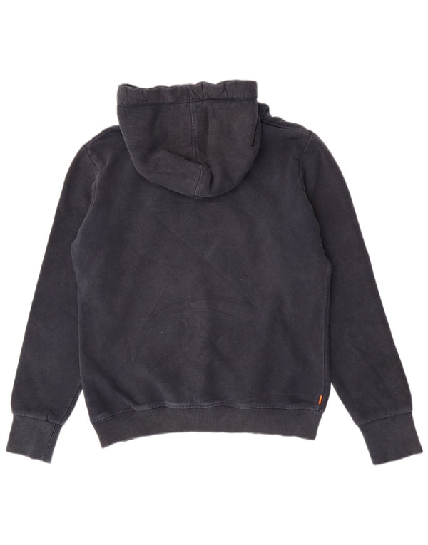 Superdry ženska majica s kapuljačom s kapuljačom UK 14 Veliki tamnoplavi pamuk