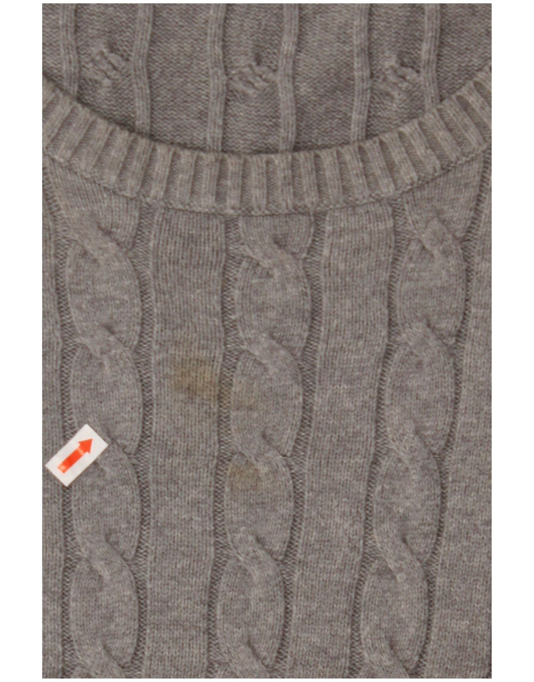 GANT Muški pulover s okruglim izrezom 3XL sivi pamuk