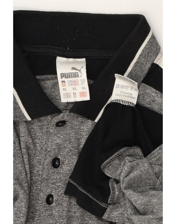 PUMA muška polo majica XL sivi pamuk u boji