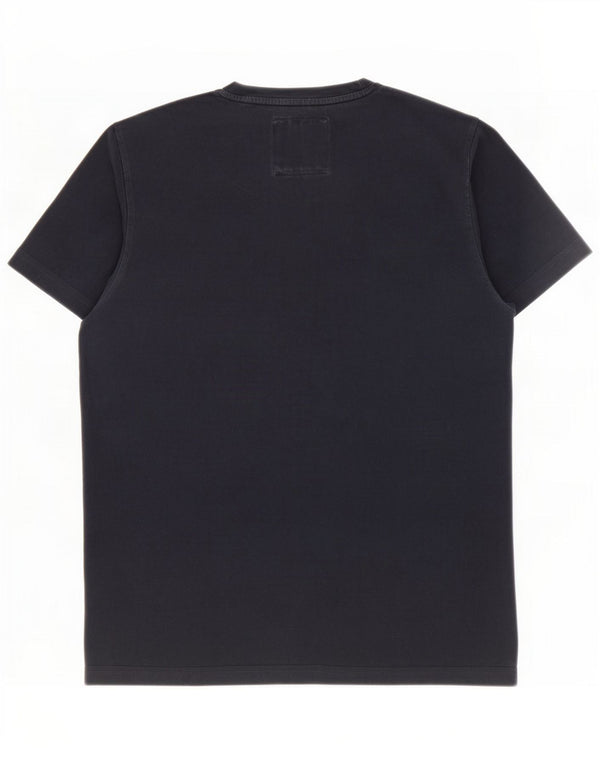 Crew Clothing Mens T-Shirt Top Medium Navy Blue Cotton