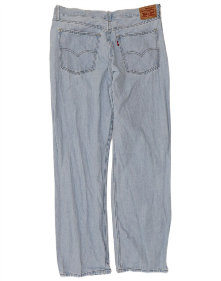 Levi's muške isprekidane ravne traperice W36 L30 plave