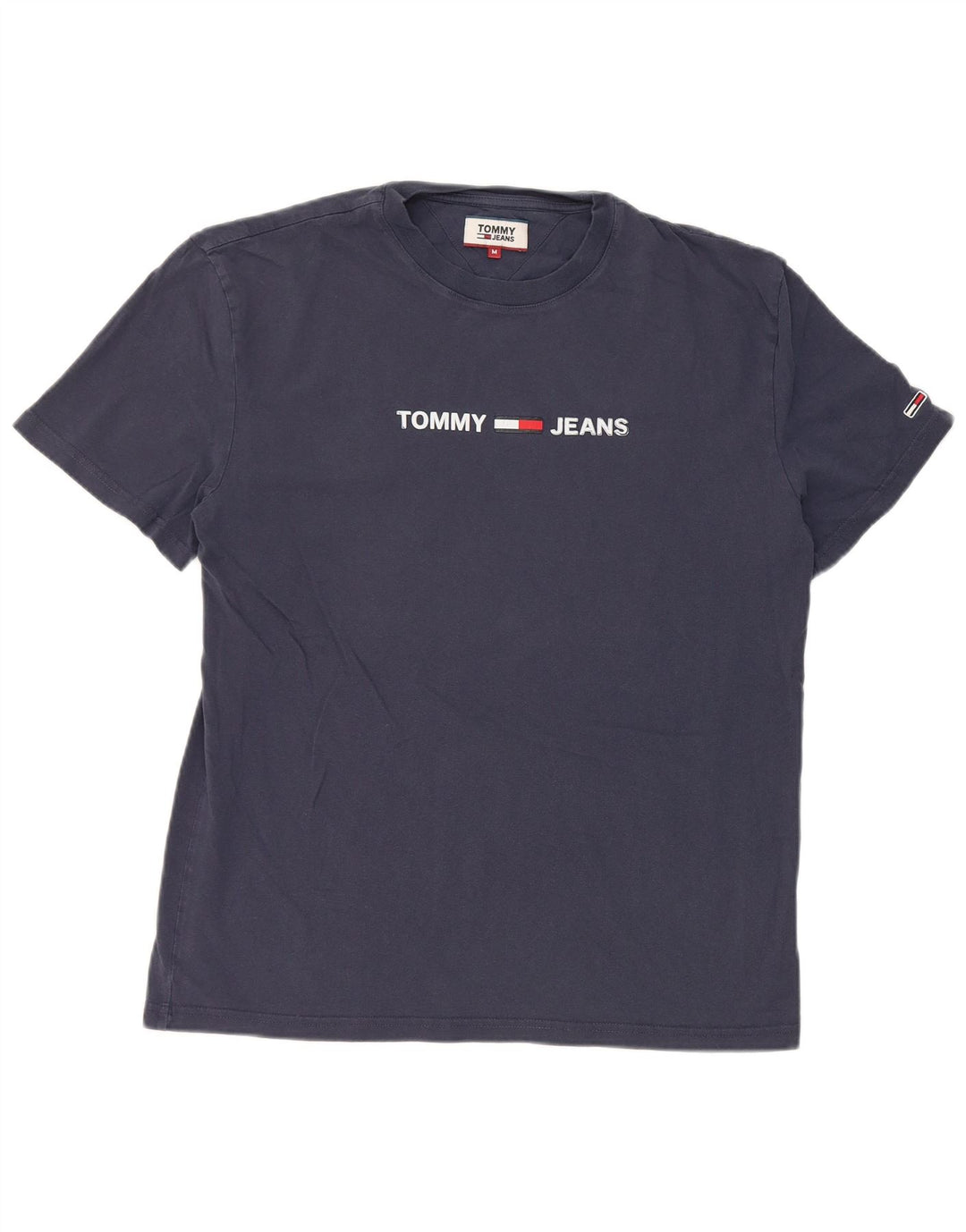 Tommy Hilfiger muška majica kratkih rukava srednje plava s grafičkim motivima