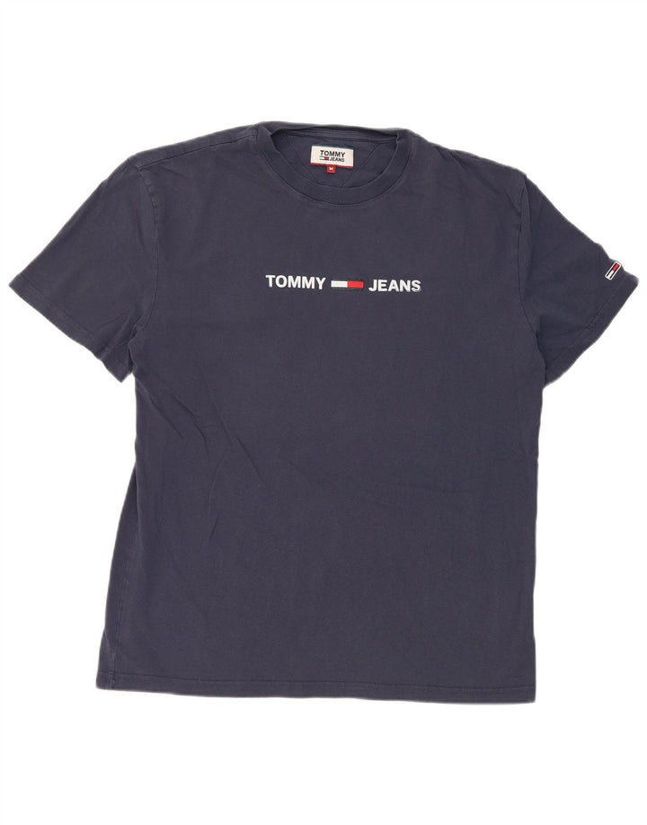 Tommy Hilfiger muška majica kratkih rukava srednje plava s grafičkim motivima
