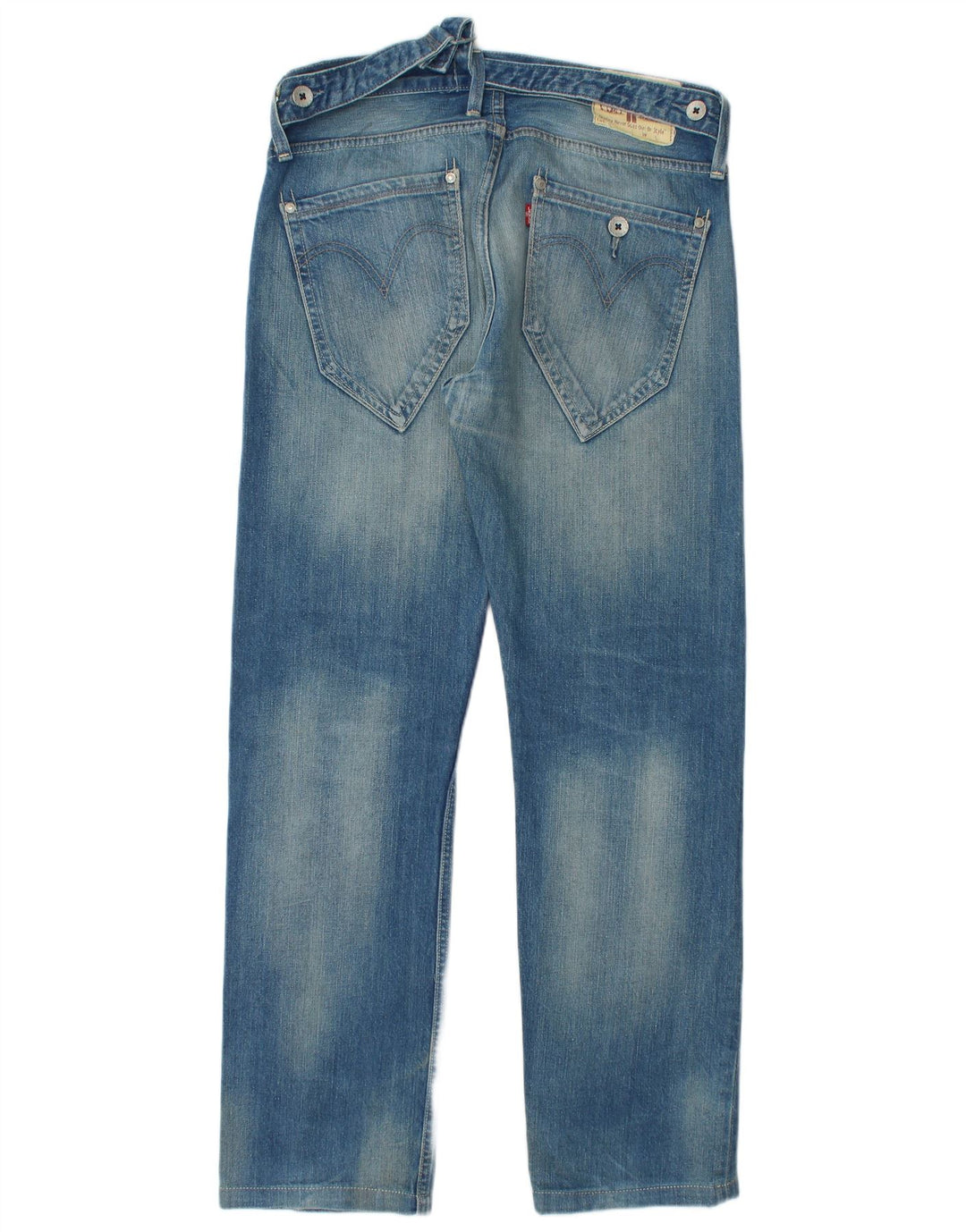 LEVI'S Ženske 504 Bootcut traperice W32 L32 Plave